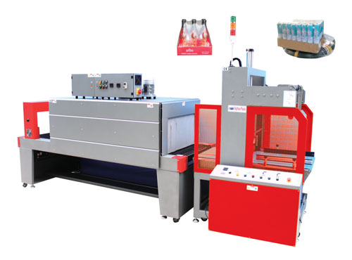 Automatic straight forward type cuff set packing machine