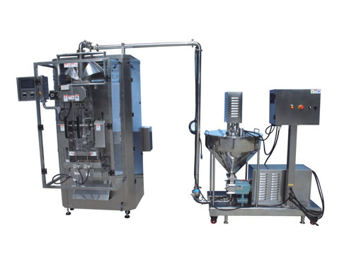 Sealing material sealing machine