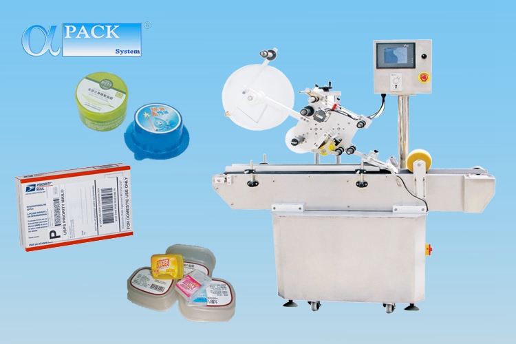 Automatic Top Flat Labeling Machine